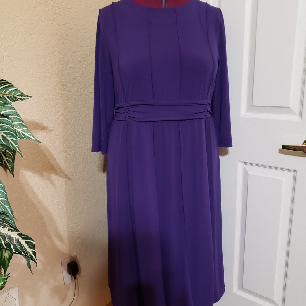 Purple dress